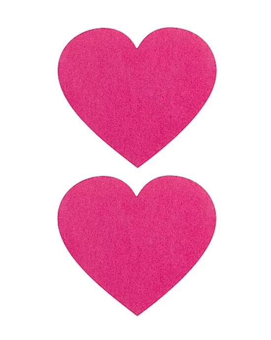 Nipple Sticker Hearts Pink