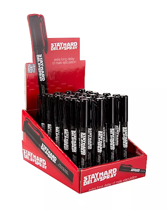 Stay Hard Delay Spray Display 24Pcs