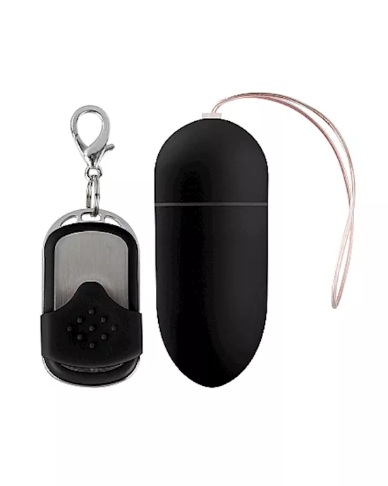 10 Speed Remote Vibrating Egg Big Black