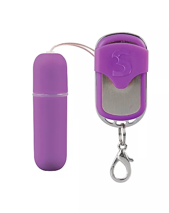 Remote Vibrating Bullet Purple