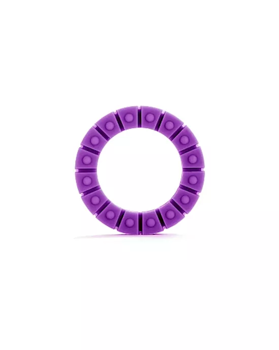 Silicone Love Wheel Small Purple