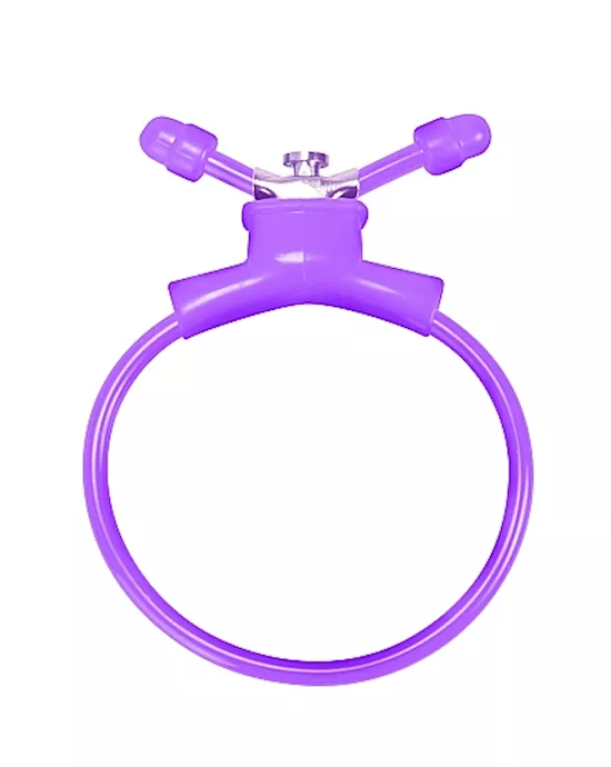 Adjustable Cockring Purple