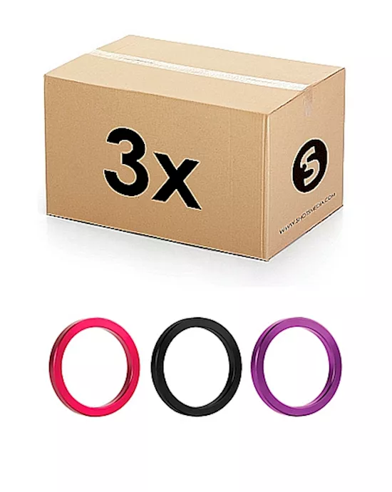 Metal Cockring 3pcs In One Pack