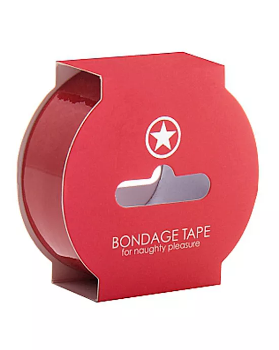Non Sticky Bondage Tape 175 Meter Red