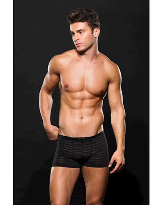 Envy Microfiber Boxer M L Stripe