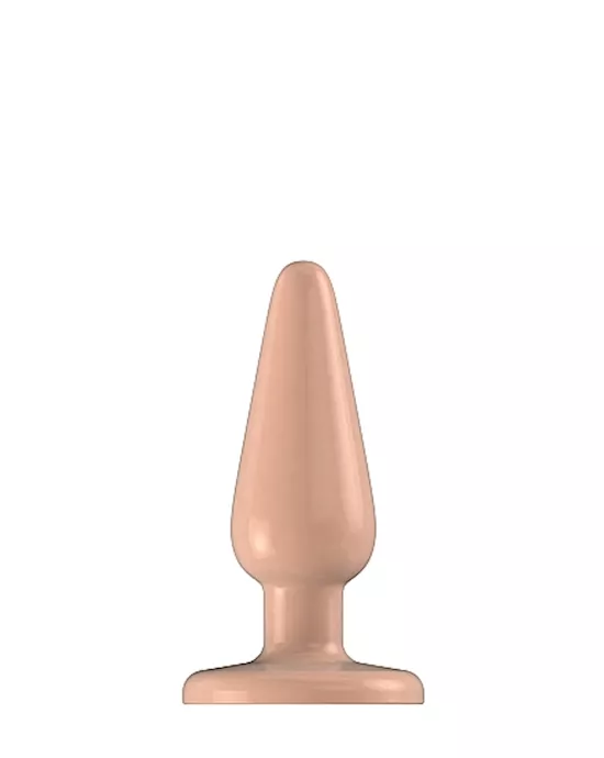 Bottom Line Buttplug Rubber Flesh 4 in Model 1