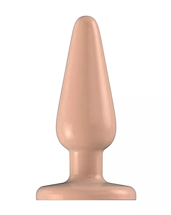 Bottom Line Buttplug Rubber Flesh 7 in Model 1
