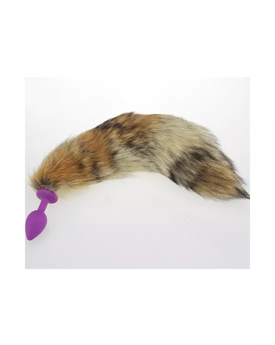 Foxy Fox Tail with Silicone Butt Plug