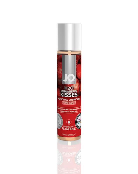 Jo H2o Flavored Lubricant Strawberry Kisses 30ml