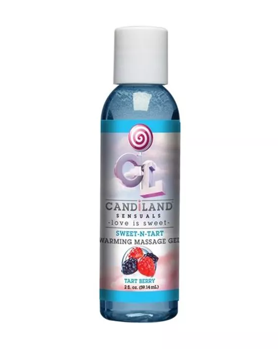 CANDiLAND SENSUALS Sweet-N-Tart Warming Massage Gel