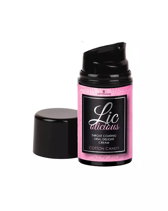 Sensuva Lic-o-licious Cotton Candy Oral Delight Cream 50 ml