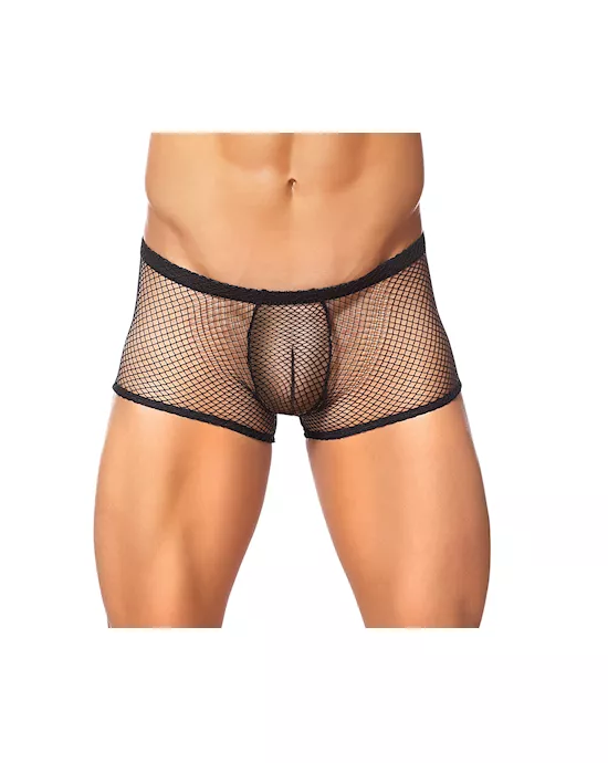PCH SHORT STRETCH NET BLACK