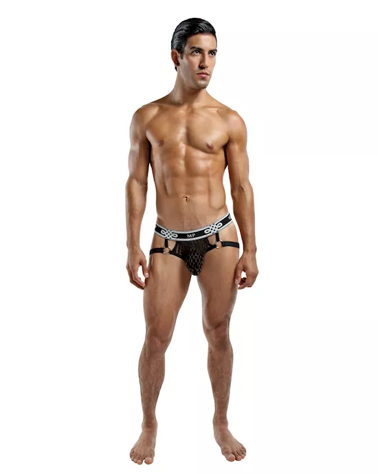PEEP SHOW JOCK RING BLACK