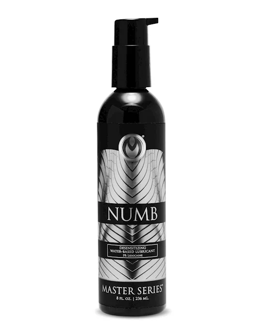 Numb Desensitizing Lubricant with Lidocaine 8 oz