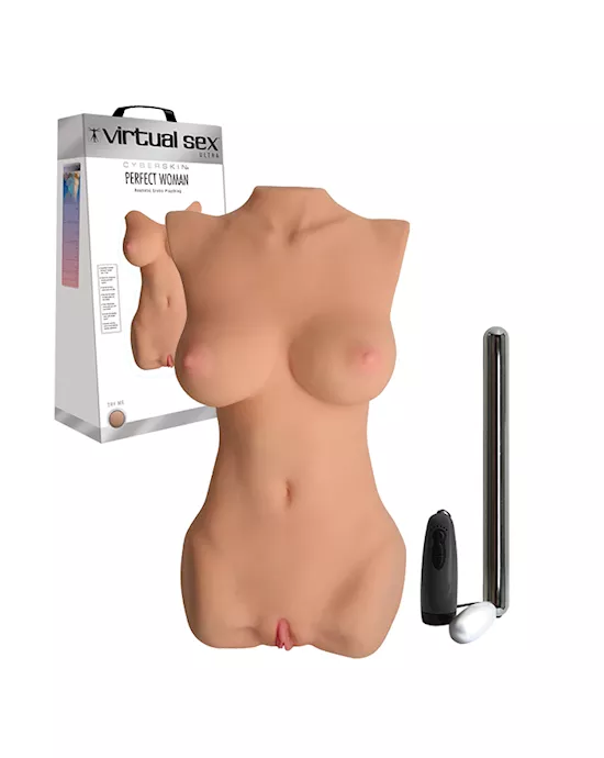 CyberSkin Virtual Sex Ultra Perfect Woman Realistic Erotic Plaything