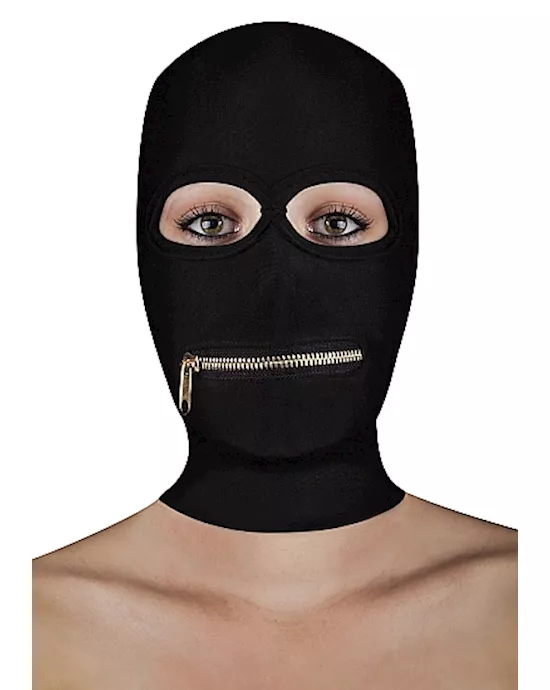 Extreme Zipper Mask with Mouth Zipper