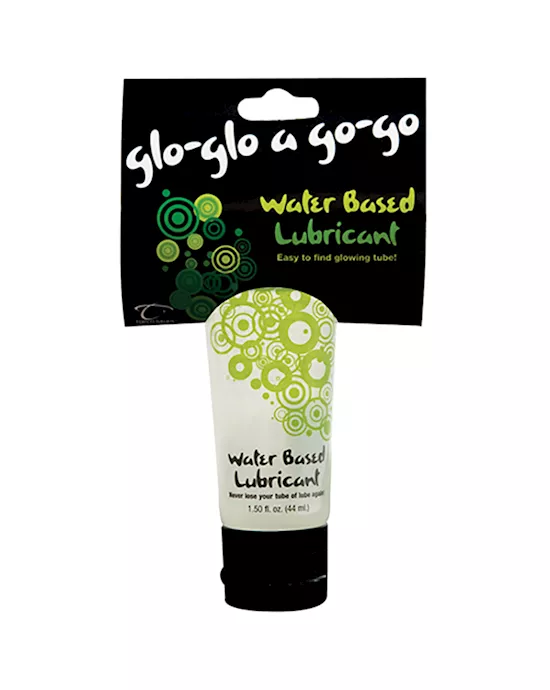 Glo-Glo a Go-Go Water Based Lubricant 1.5 fl oz 44 ml Tube