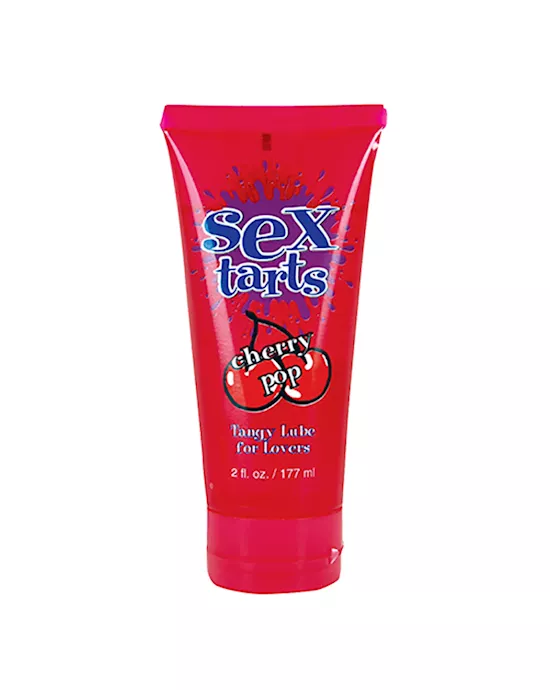 Sex Tarts Lube Cherry Pop 2 fl oz 59 ml Tube