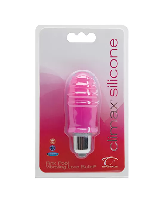 Climax Silicone Vibrating Bullet  Pop