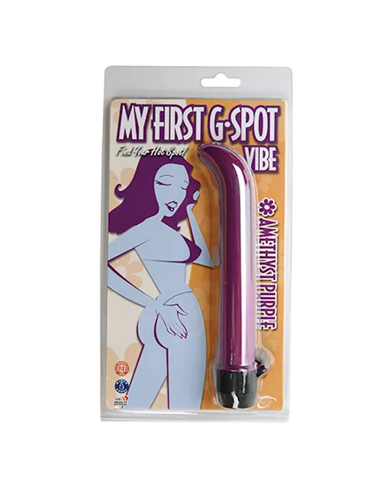 My First G-Spot 7.5 Inch Vibe Amethyst