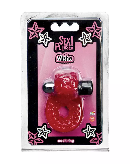 Sex Please! Misha Vibrating Cock Ring