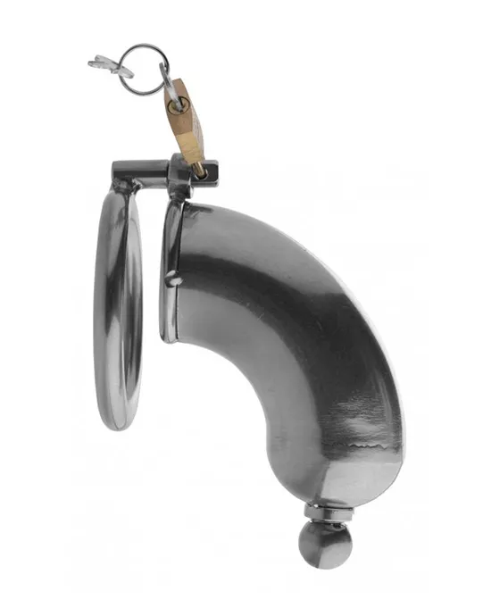 Chastity Cage With Urethral Insert