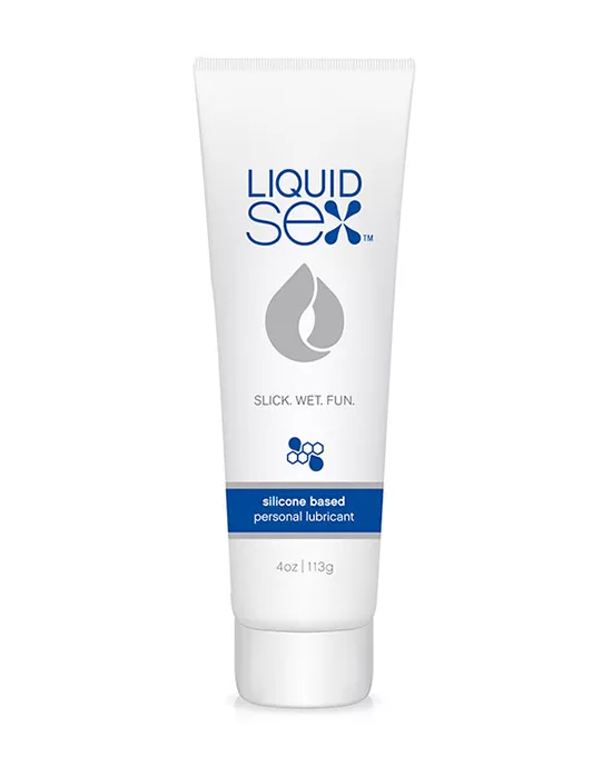 Liquid Sex Silicone-Based Lube 4 oz 113 g Tube