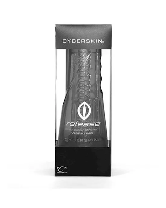 CyberSkin Release Pussy Stroker  Vibrating