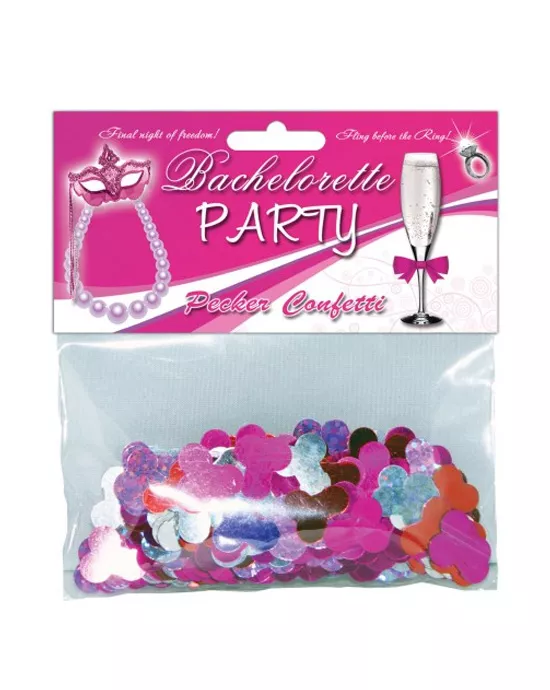 Bachelorette Party Pecker Confetti