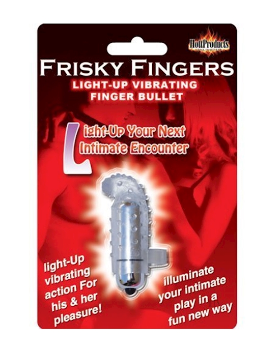 Light Up Frisky Finger Clear