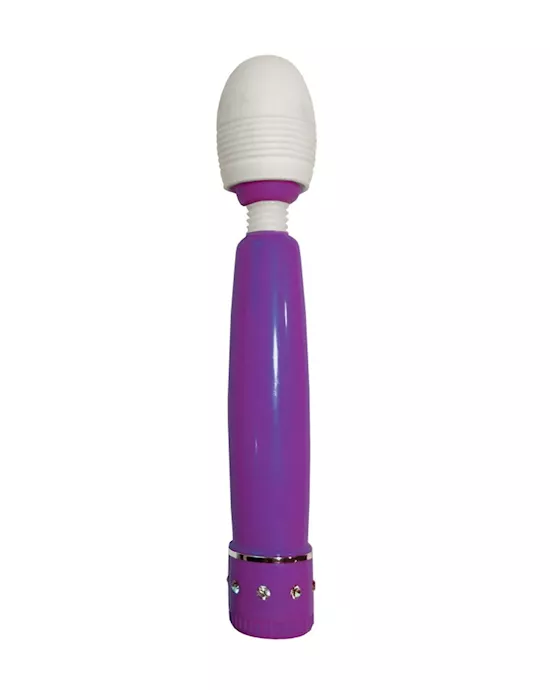 Wet Dreams Big Tease Turbo Wand Purple