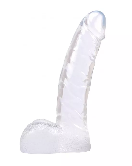 Wet Dreams Crystal Stallion Dildo with Balls