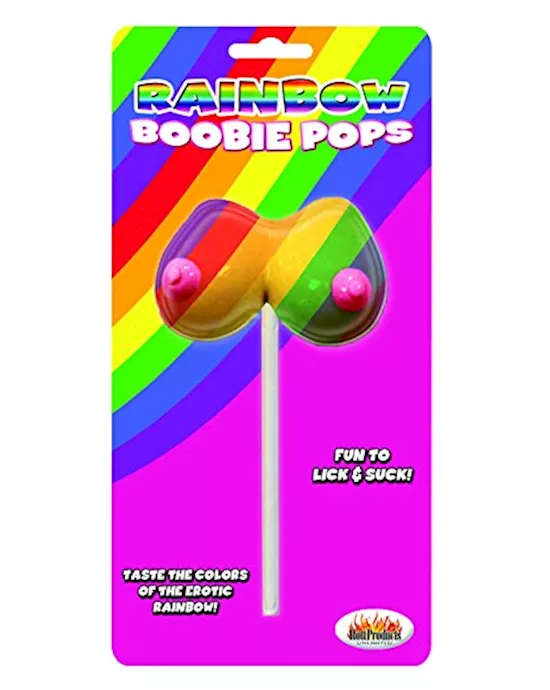 Rainbow Boobie Candy Pop