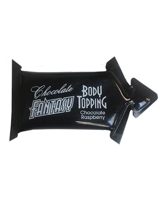 Chocolate Fantasy Body Topping Choc Raspberry