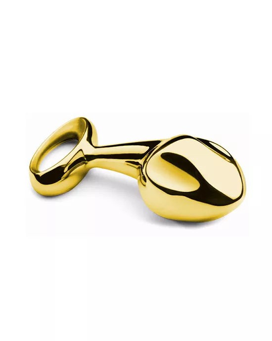 Curved Metal Butt Plug
