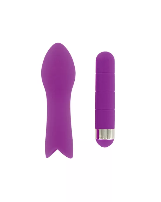 Lovers Premium O-Bullet with Sleeve Purple