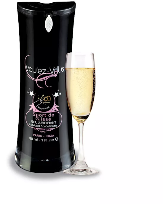 Voulez-Vous Waterbased Lubricant Champagne