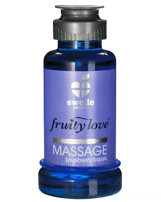 Swede Fruity Love Massage Blueberry/Cassis 100 m