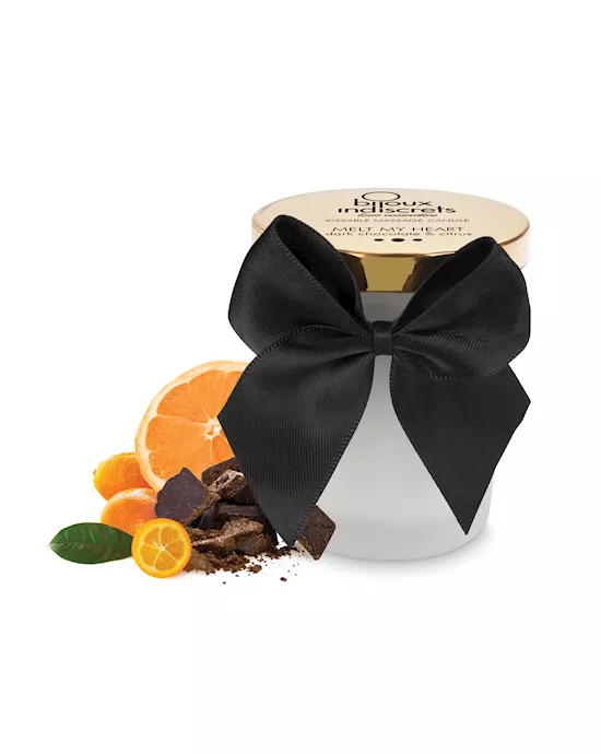 Dark Chocolate Melt My Heart Massage Candle by Bijoux Indiscrets