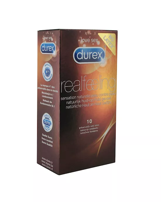 Durex Real Feeling Condooms 10 Pcs