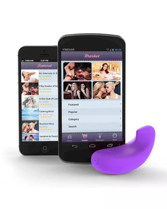 Vibease iPhone & Android Vibrator Version Purple