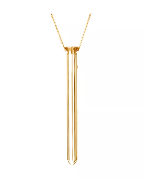 Crave Vesper Vibrator Necklace Gold