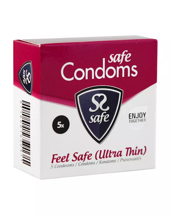 Safe Feel Safe Condoms Ultra-Thin 5 pcs