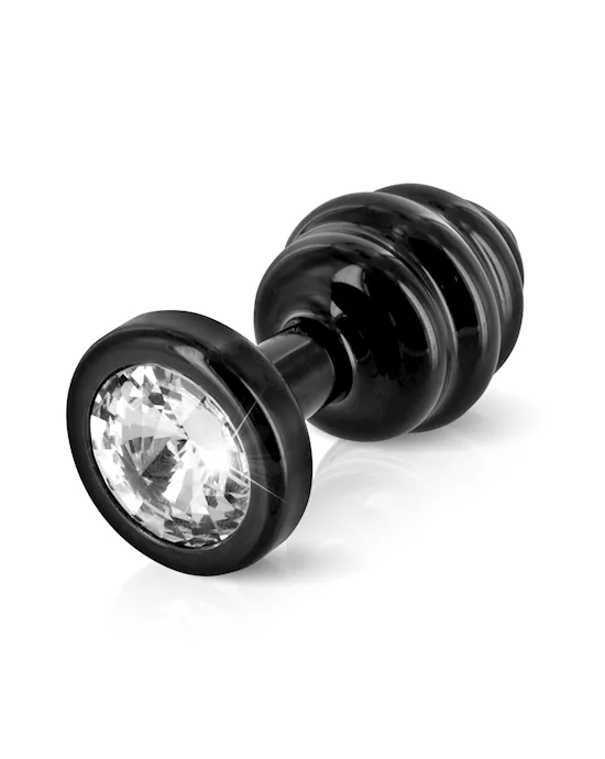 Diogol Ano Butt Plug Ribbed  25 mm