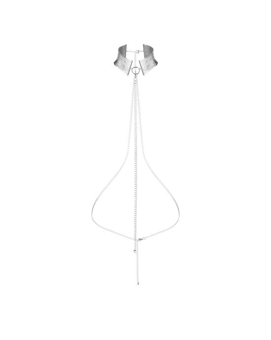 Bijoux Indiscrets Desir Metallique Collar Silver