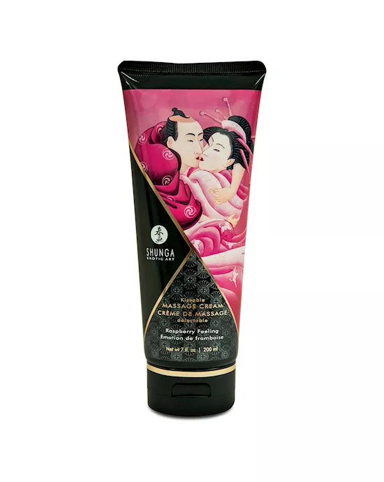 Shunga Massage Cream Raspberry 200 ml