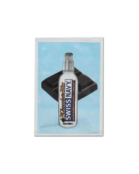 Swiss Navy Chocolate Bliss Lubricant Sachet