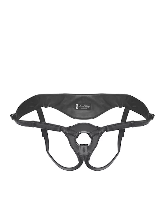 Patent Leather Strap-on Harness