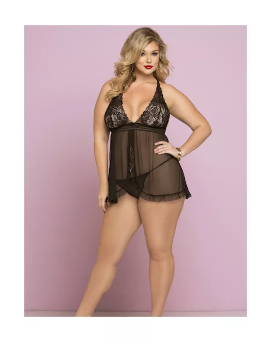 Secret Affair Babydoll Set