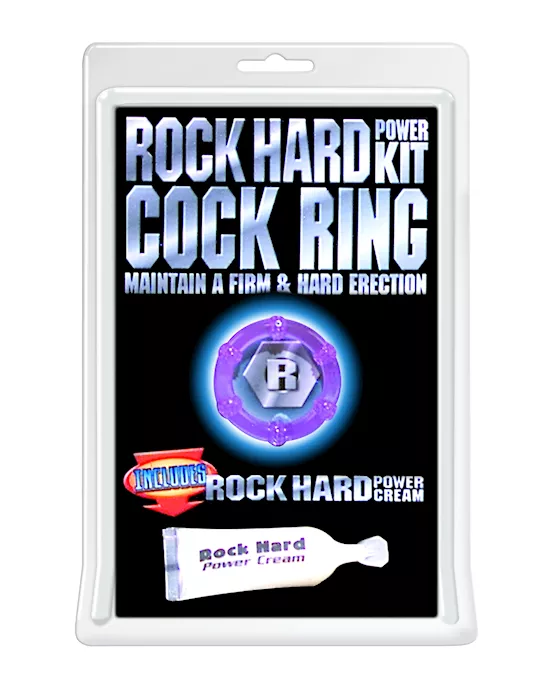 ROCK HARD POWER KIT COCK RNG PURPLE